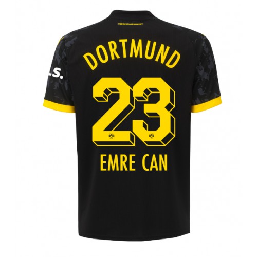 Dres Borussia Dortmund Emre Can #23 Gostujuci 2023-24 Kratak Rukav